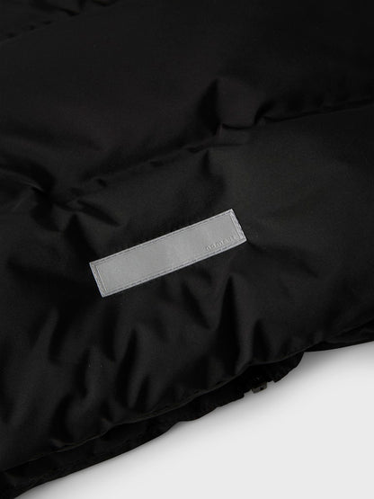 Lång Vinterjacka Täckjacka Musk Enfärgad Svart