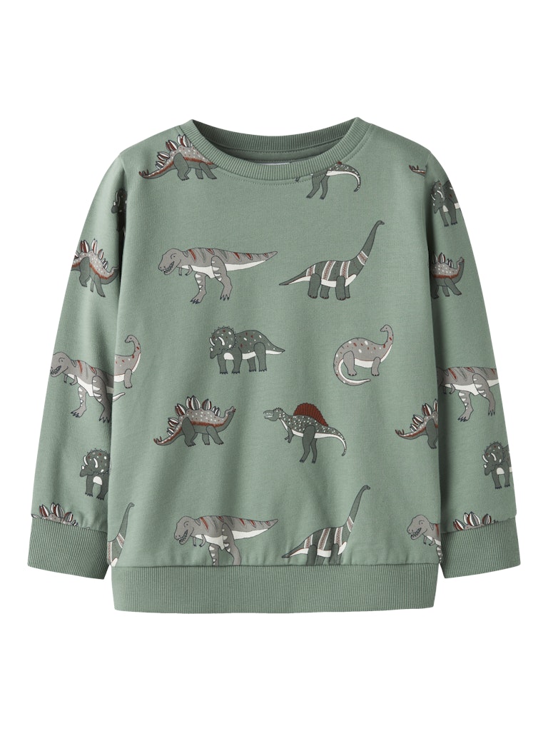 Sweattröja Dinosaurier Nenean Grön