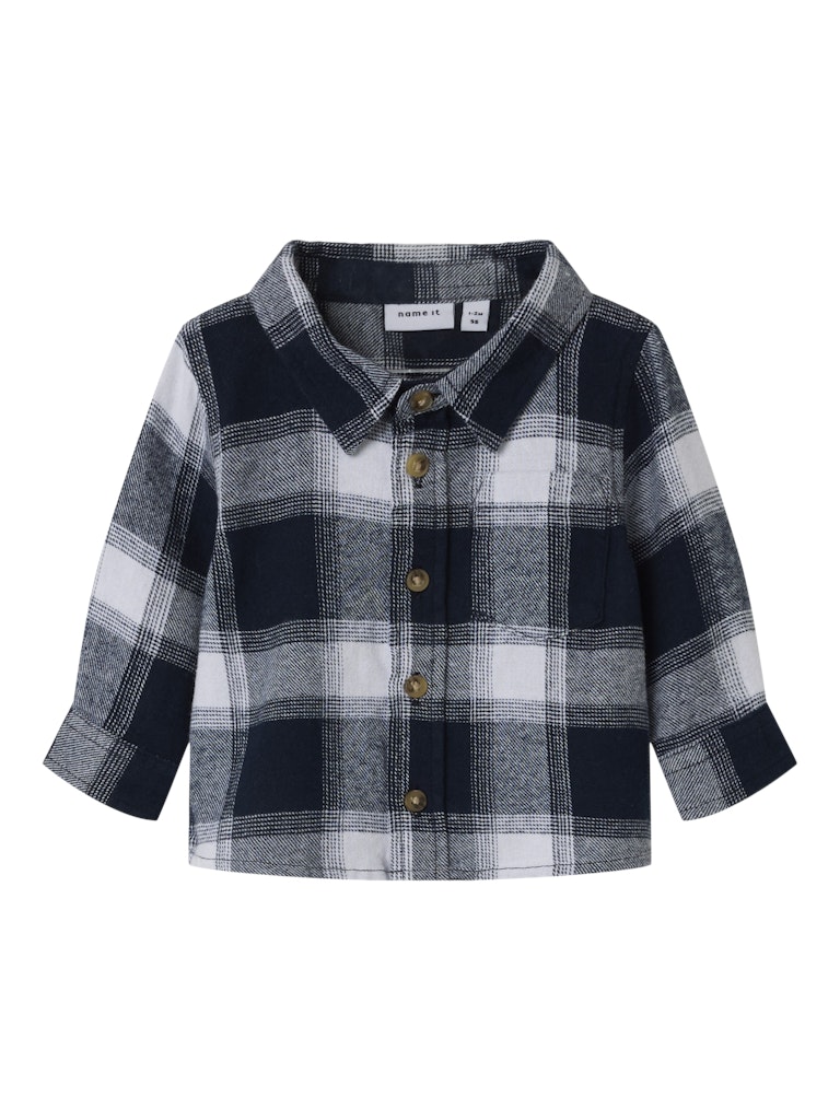 Skjorta Kade Flanell Rutig Blå