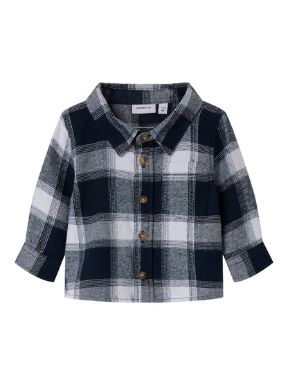 Skjorta Kade Flanell Rutig Blå