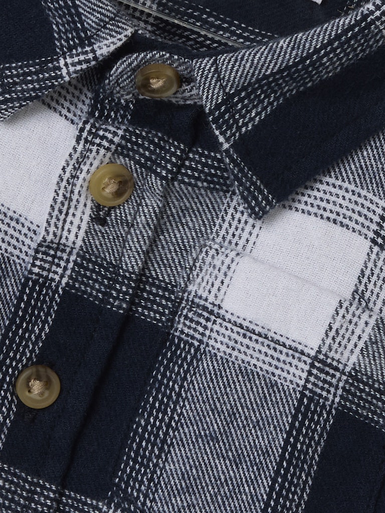 Skjorta Kade Flanell Rutig Blå