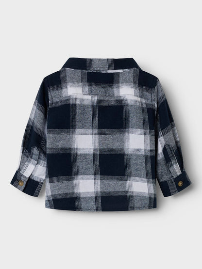 Skjorta Kade Flanell Rutig Blå