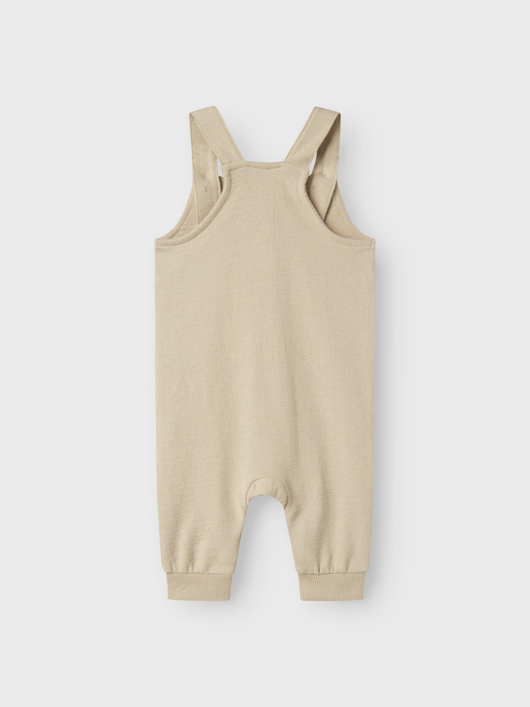 Hängselbyxa Loop Enfärgad Beige