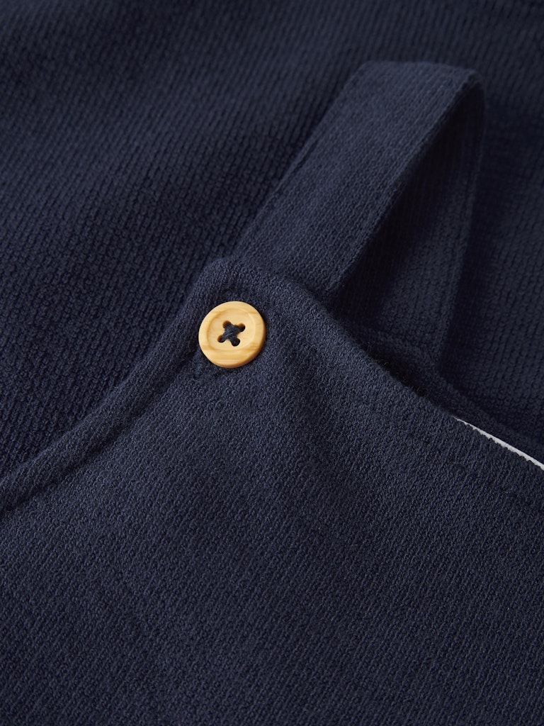 Hängselbyxa Loop Enfärgad Blå