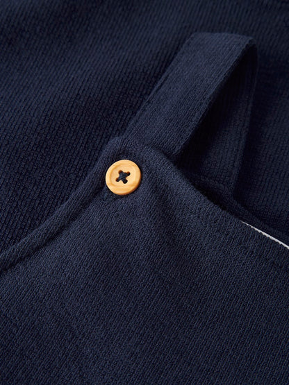 Hängselbyxa Loop Enfärgad Blå