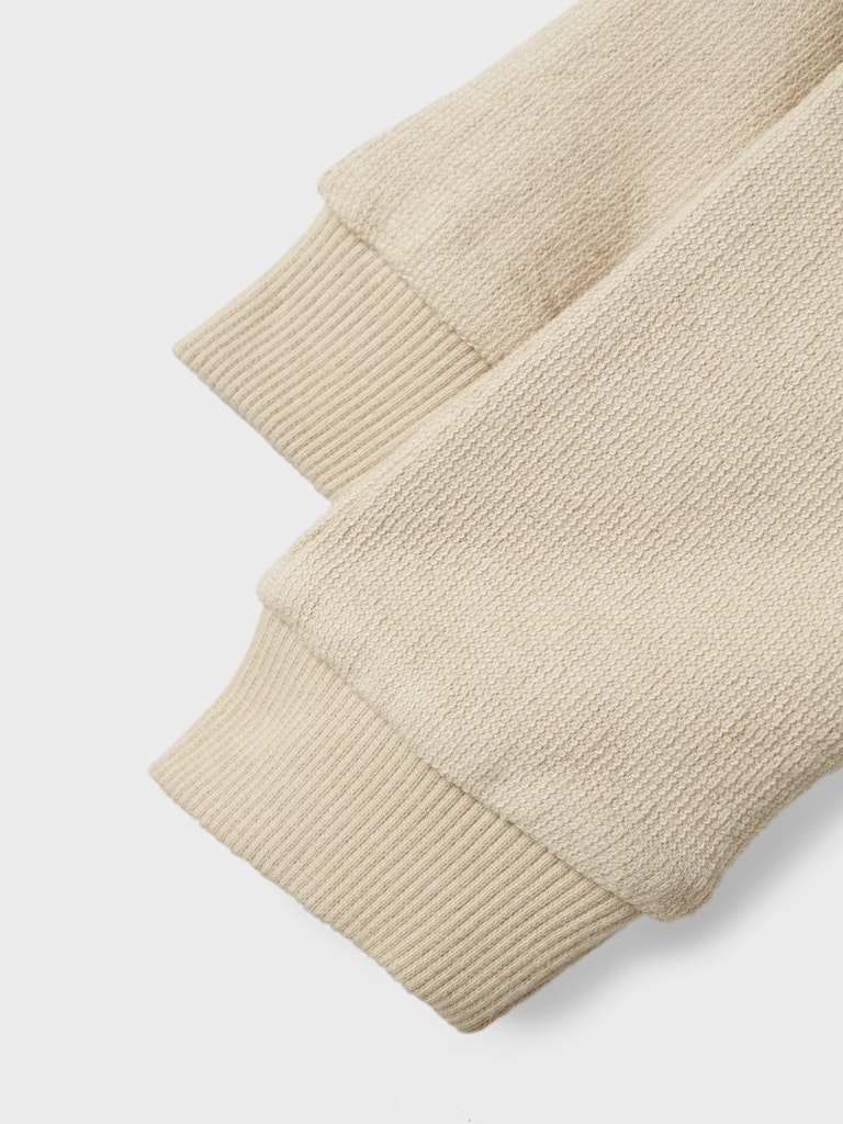 Sweatbyxa Loop Enfärgad Beige