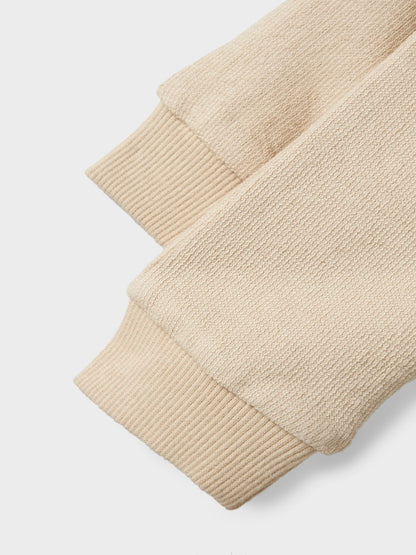 Sweatbyxa Loop Enfärgad Beige