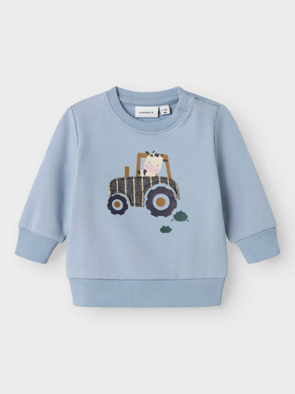 Sweattröja Traktor Limbs Blå