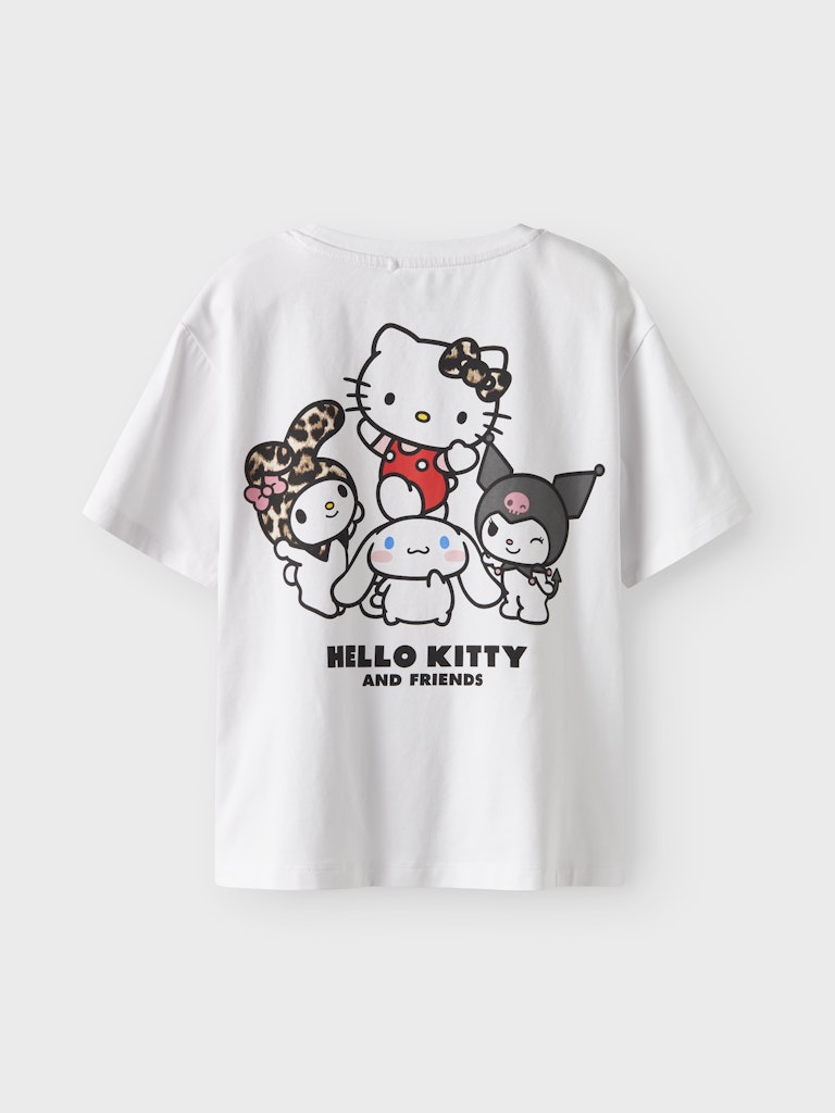 Topp Hello Kitty Kortärmad Jixara Vit