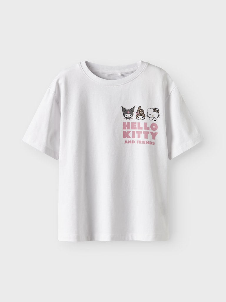 Topp Hello Kitty Kortärmad Jixara Vit