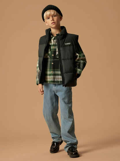 Overshirt Norris Flanell Rutig Grön