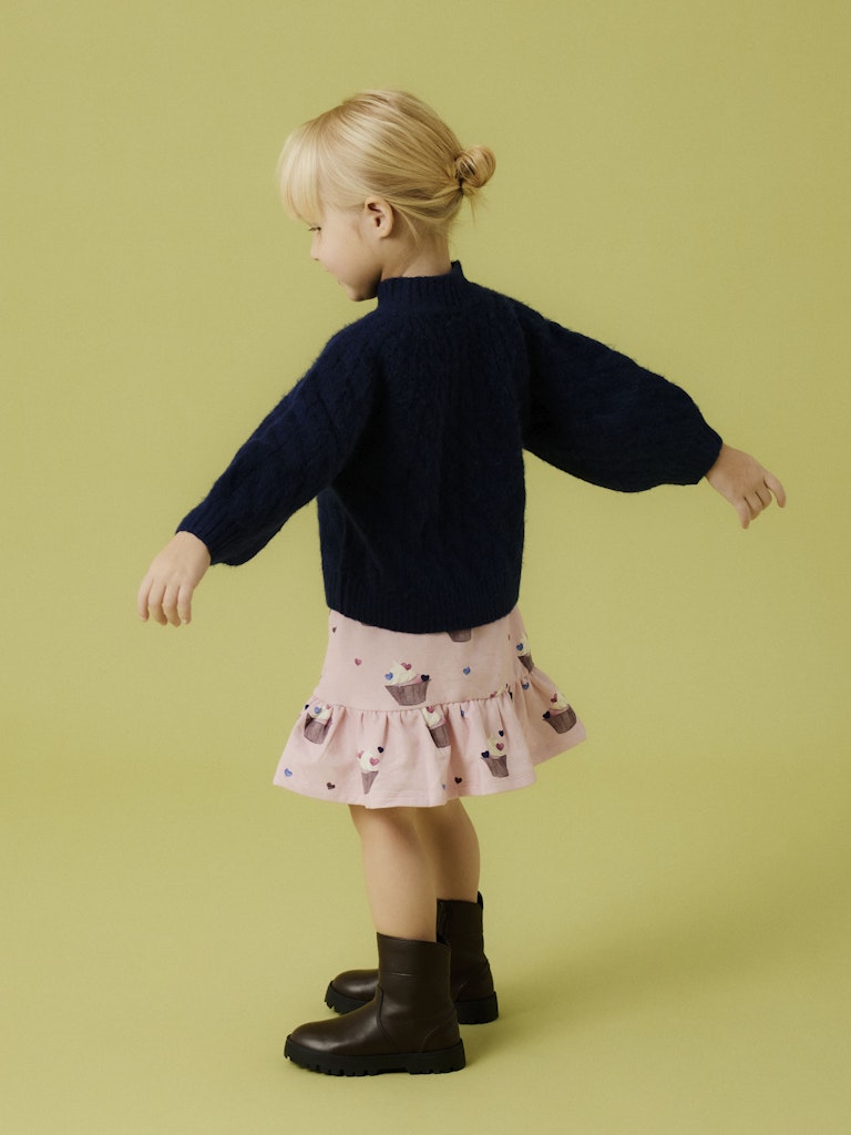 Kjol Naya Muffins Volang Rosa