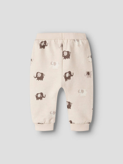 Sweatbyxa Elefanter Ohapi Beige