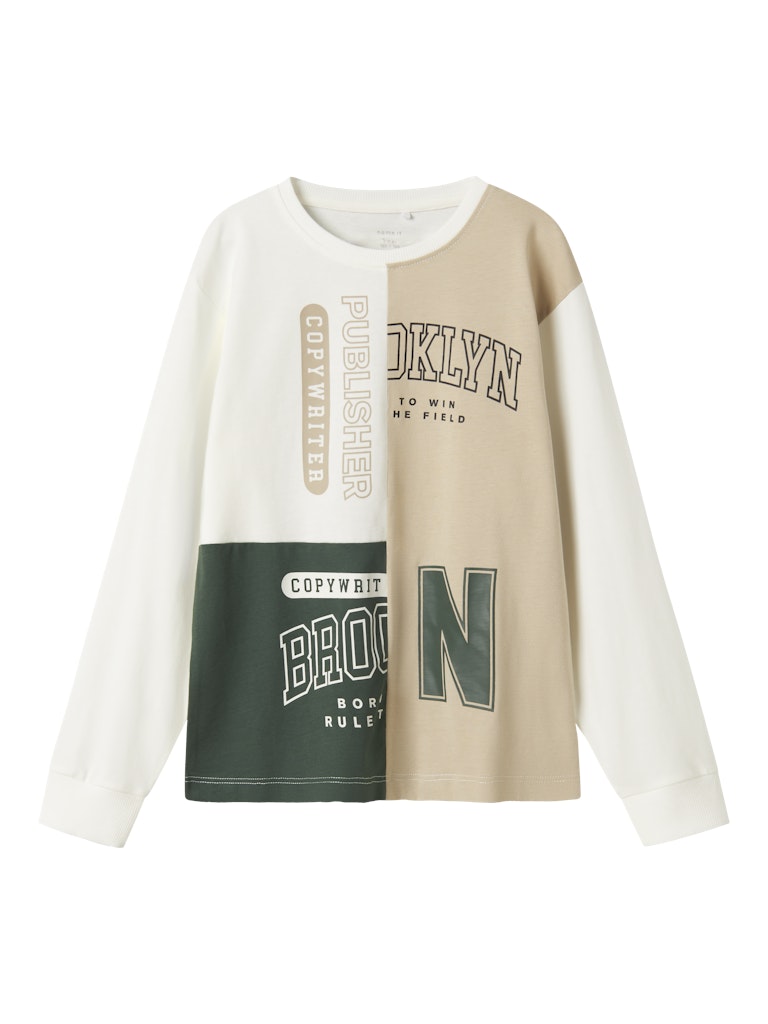 Långärmad Topp Nivan Grön