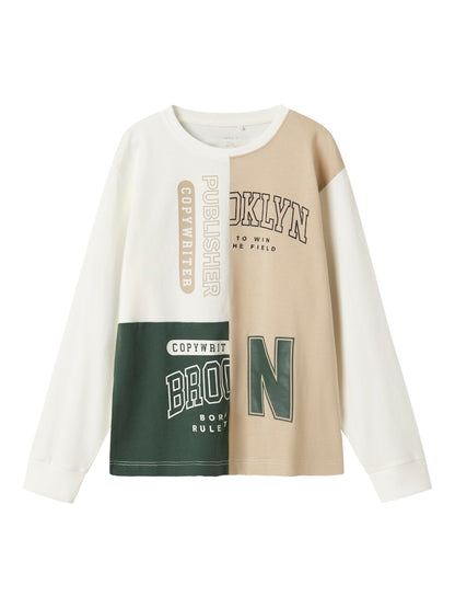 Långärmad Topp Nivan Grön