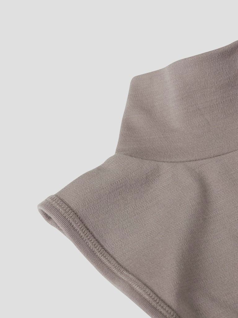 Halskrage Nackvärmare Merinoull Willit Grå Beige