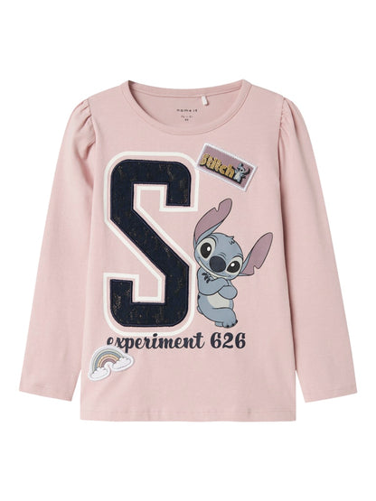 Topp Stitch Långärmad Arna Rosa