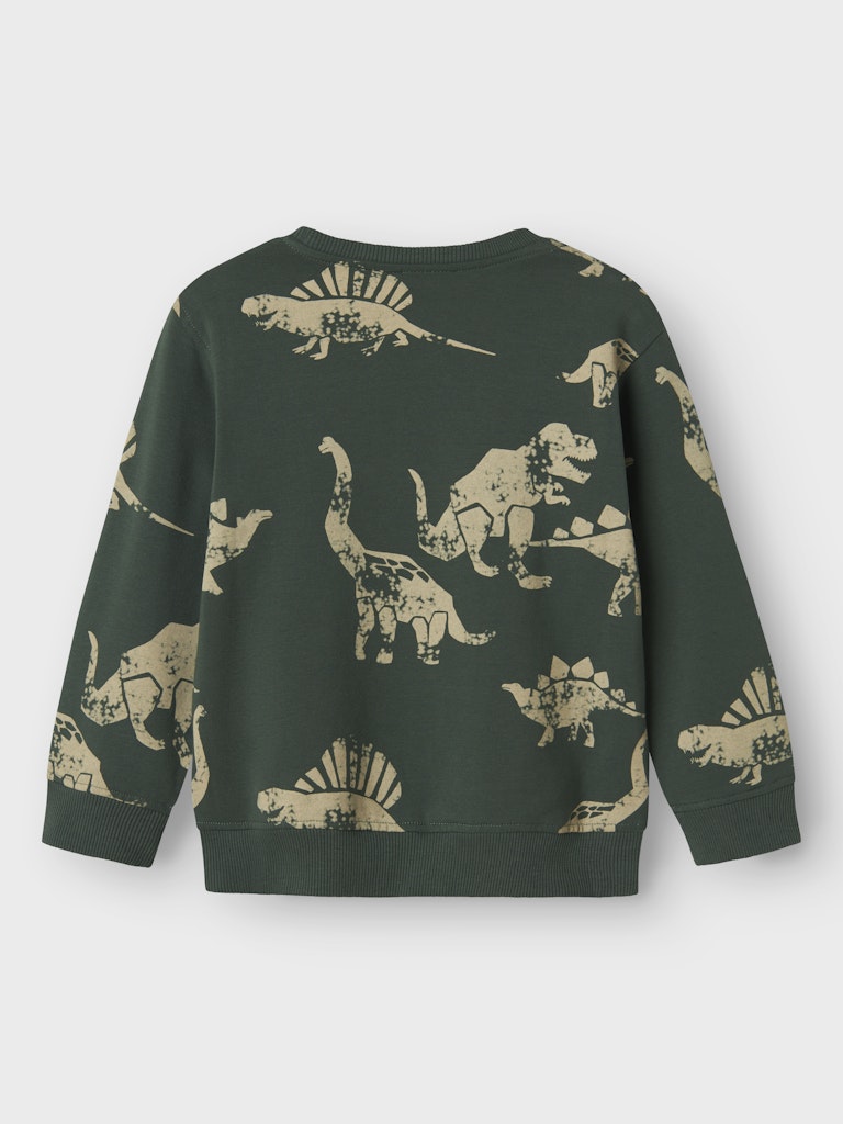 Sweattröja Dinosaurier Nilaus Grön