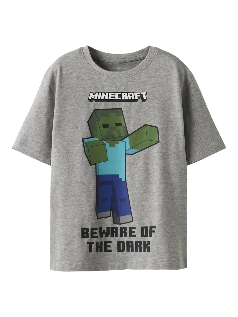 T-shirt Minecraft Sumba Kortärmad Grå