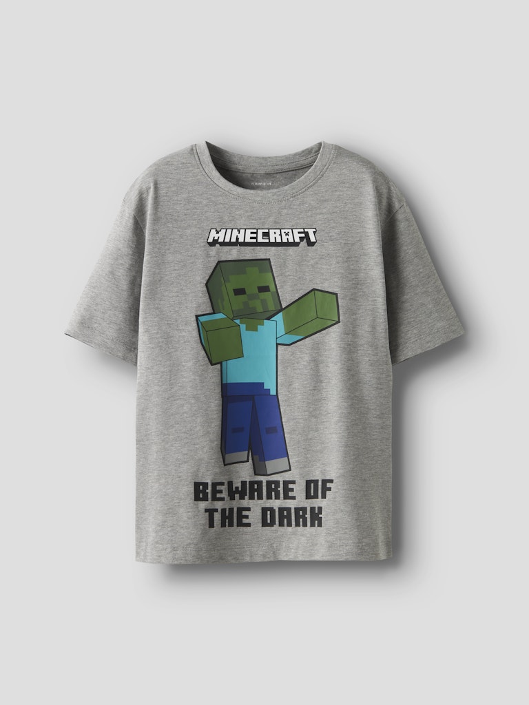 T-shirt Minecraft Sumba Kortärmad Grå