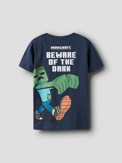 T-shirt Minecraft Saba Kortärmad Blå