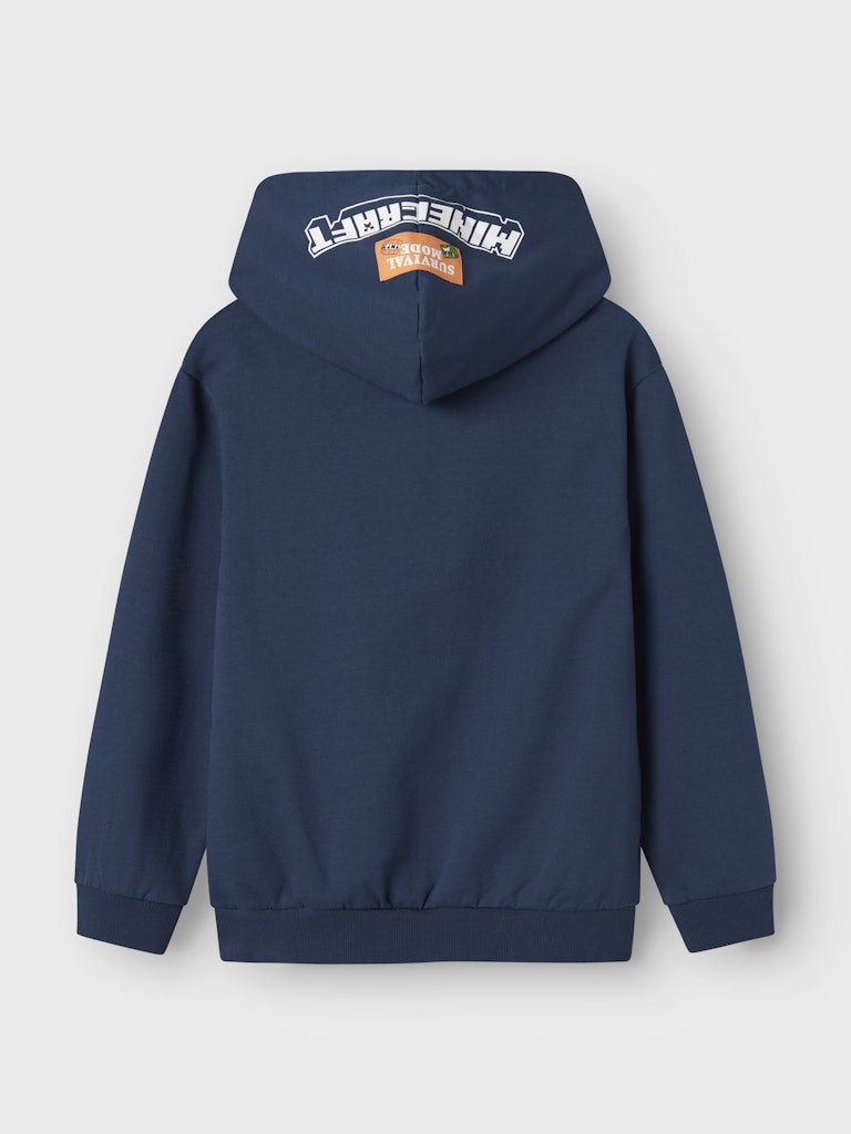 Hoodie Minecraft Saag Blå