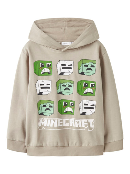 Hoodie Minecraft Saag Beige