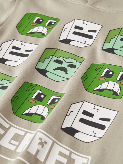 Hoodie Minecraft Saag Beige