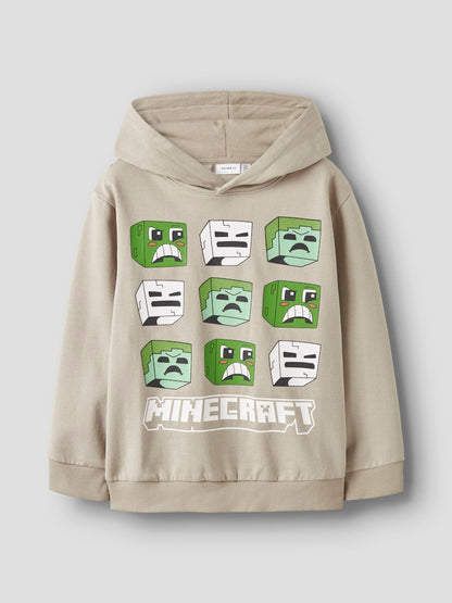 Hoodie Minecraft Saag Beige