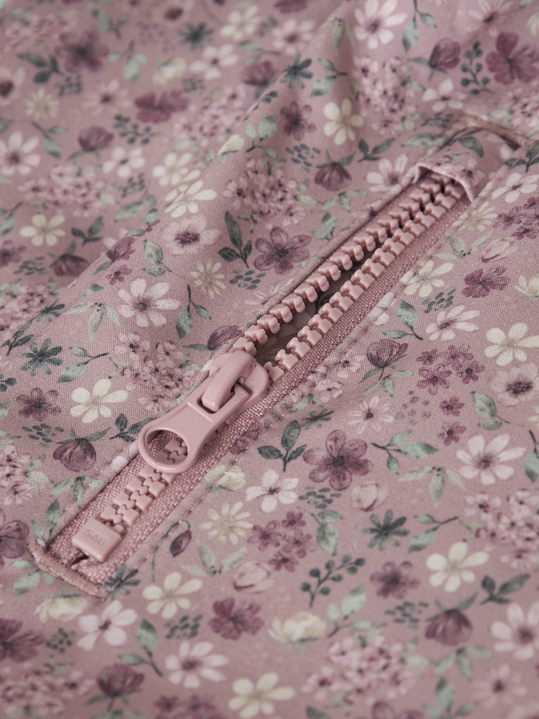 Softshell Jacka M Vattentät Alfa08 Blommor Rosa