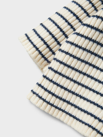 Stickad Tröja Ostripe Randig Blå/Vit