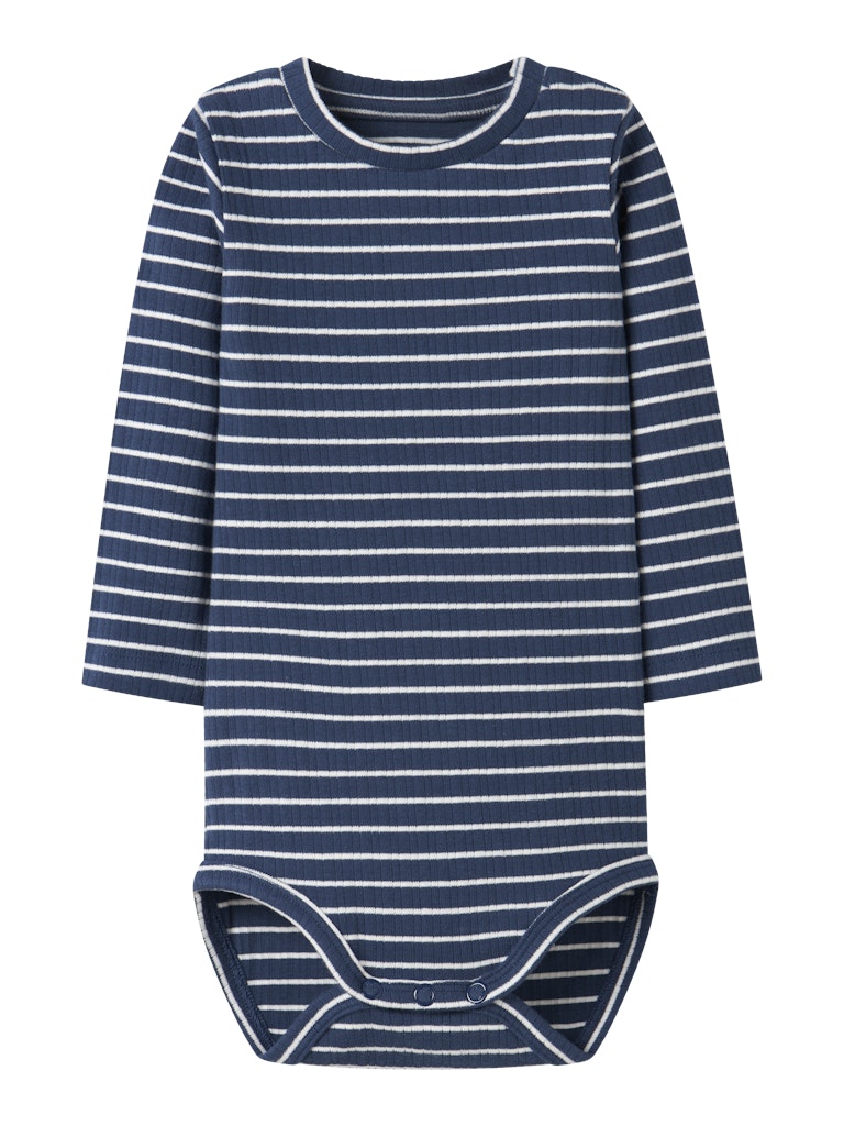 Body Oconnor Långärmad Ribbad Randig Blå