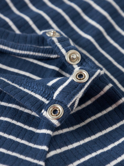 Body Oconnor Långärmad Ribbad Randig Blå