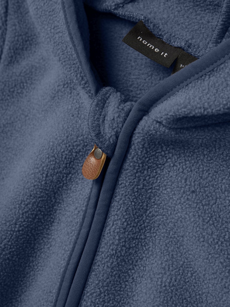 Overall Fleece Meeko Enfärgad Blå