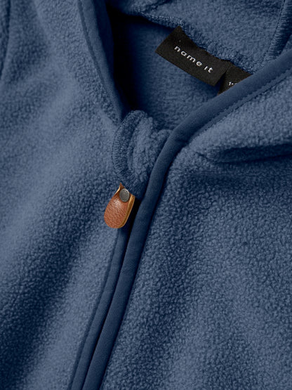 Overall Fleece Meeko Enfärgad Blå