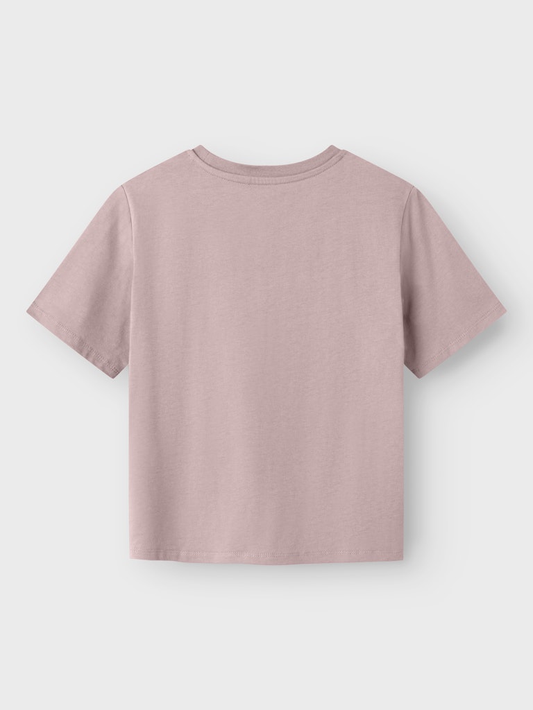 Kortärmad Topp Lisemarie Leopard Rosa