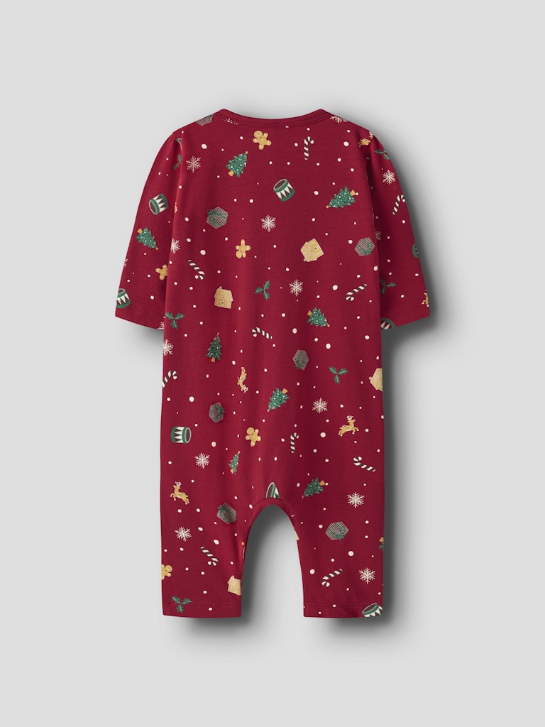 Pyjamas Julmotiv Vismas NB Röd