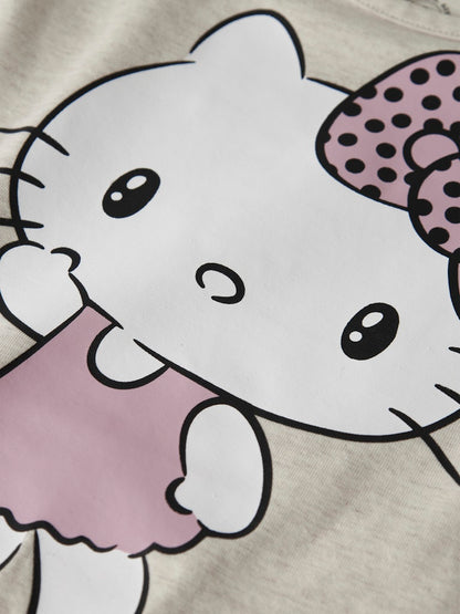 Topp Hello Kitty Långärmad Obba Beige