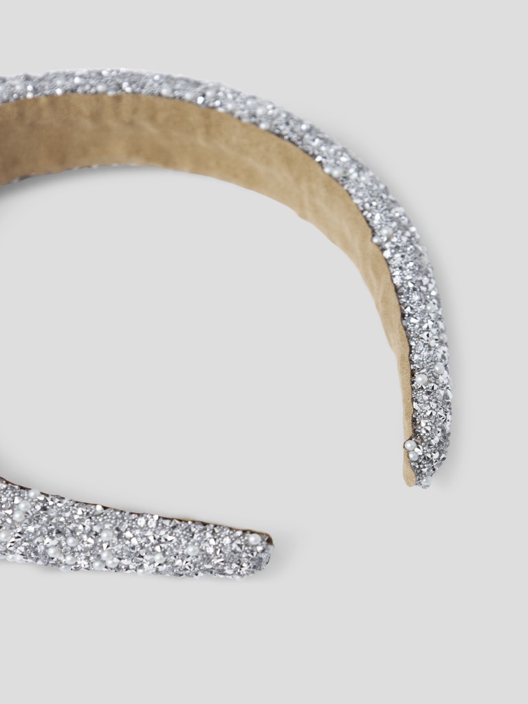 Diadem Glitter Rillo Silver