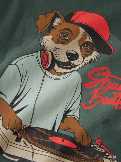 T-shirt Nova Hund Grön