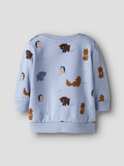 Sweattröja Djur Soul Blå