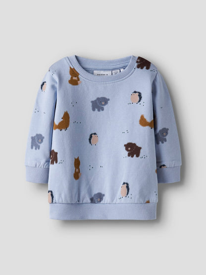 Sweattröja Djur Soul Blå