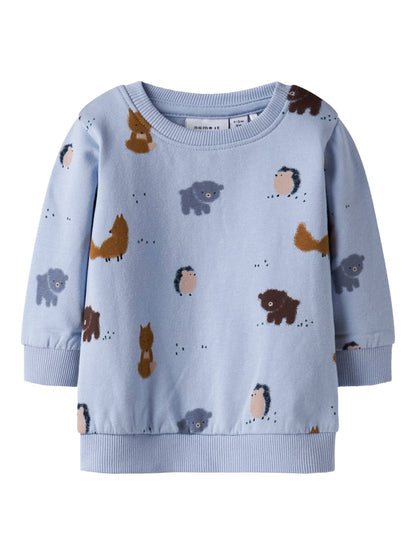 Sweattröja Djur Soul Blå