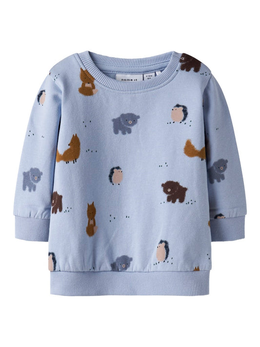 Sweattröja Djur Soul Blå