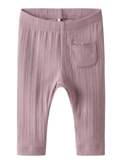 Leggings Siva Enfärgade Rosa
