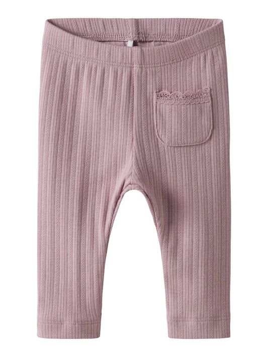 Leggings Siva Enfärgade Rosa