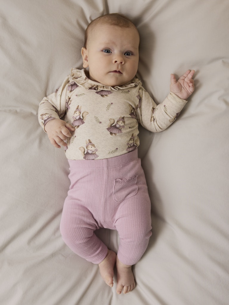 Leggings Siva Enfärgade Rosa