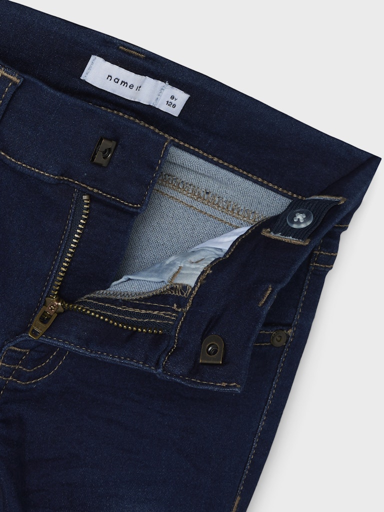 Jeans Theo Slim Dnm Thayer  Mörk Blå