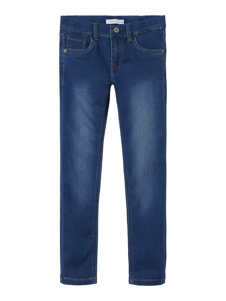 Jeans Theo Slim Dnm Thayer Medium Blå