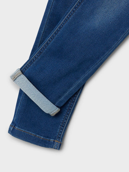 Jeans Theo Slim Dnm Thayer Medium Blå